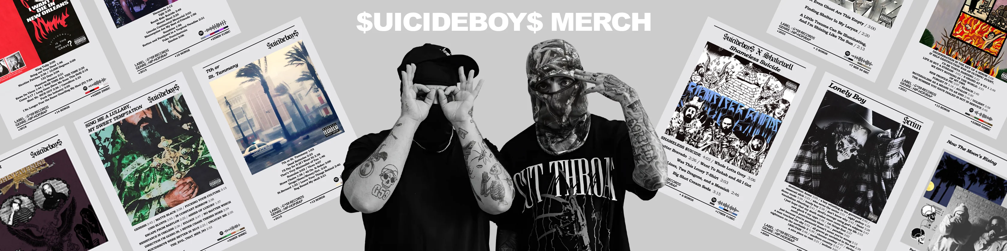 Official Suicideboys Streetwear & Merch