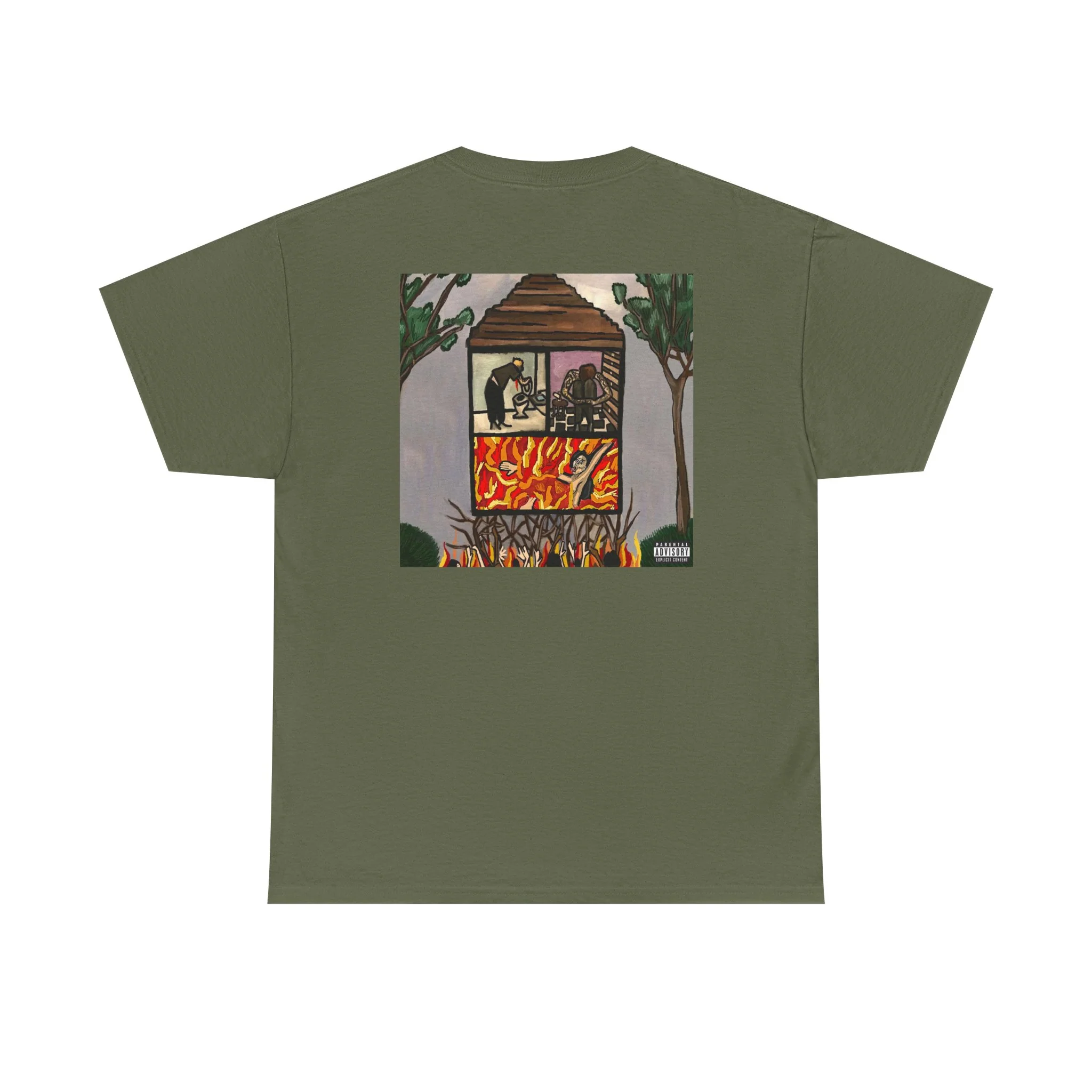 SucideBoys Long Term Effects of Suffering Album Cover T-shirt - Image 9