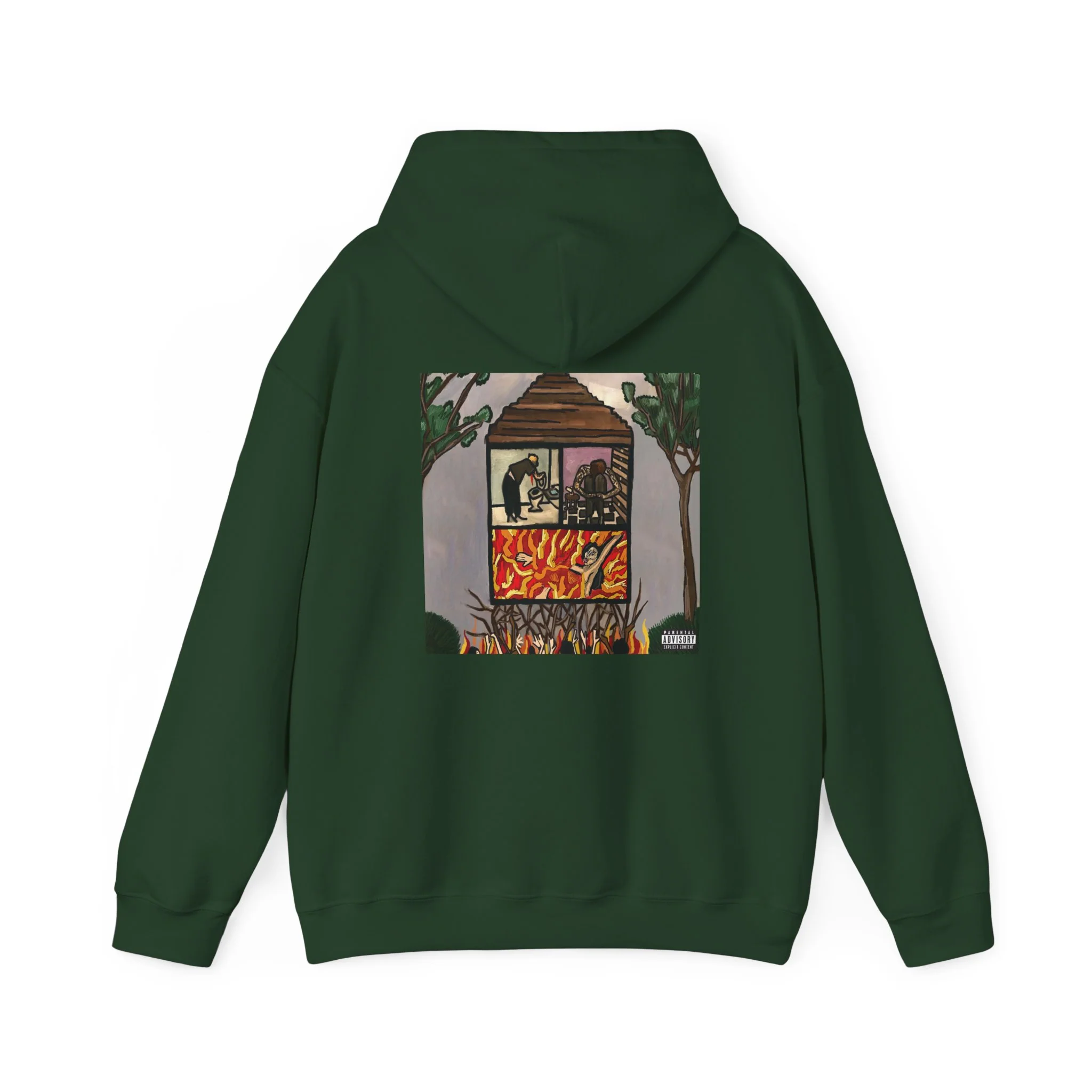 SucideBoys Long Term Effects of Suffering Album Cover Hoodie - Image 10
