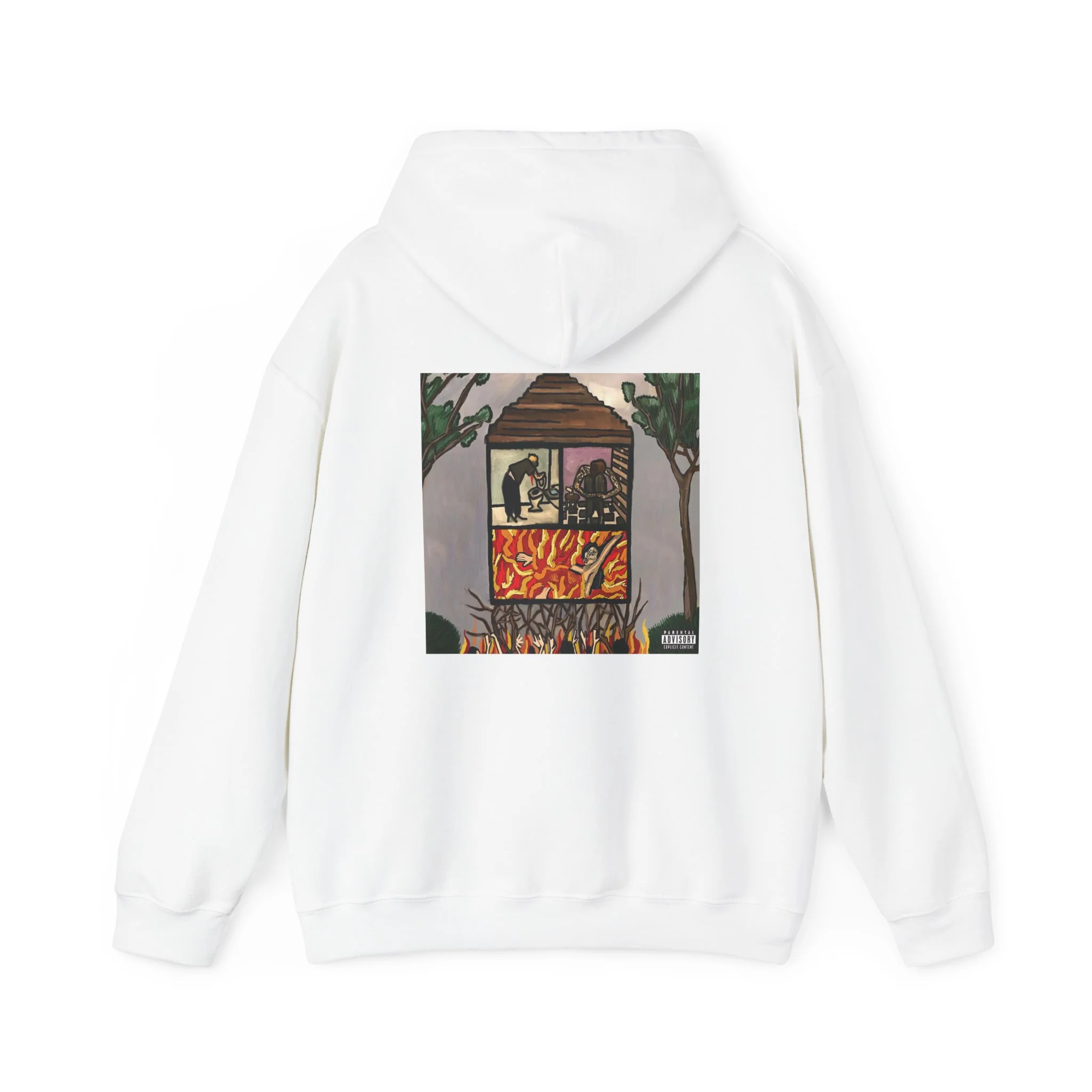SucideBoys Long Term Effects of Suffering Album Cover Hoodie - Image 4
