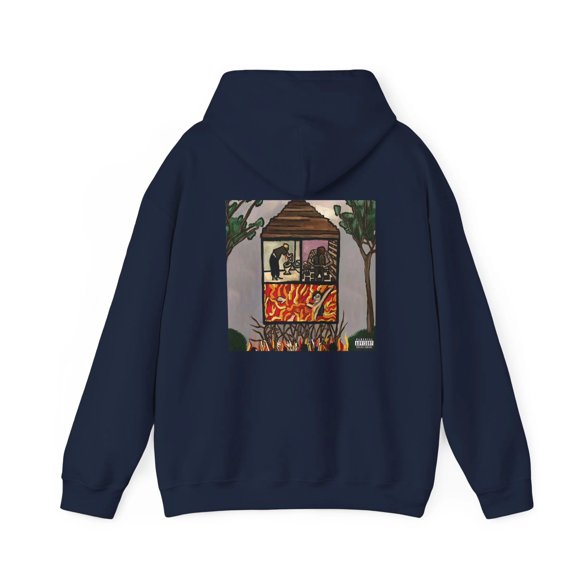 SucideBoys Long Term Effects of Suffering Album Cover Hoodie - Image 7