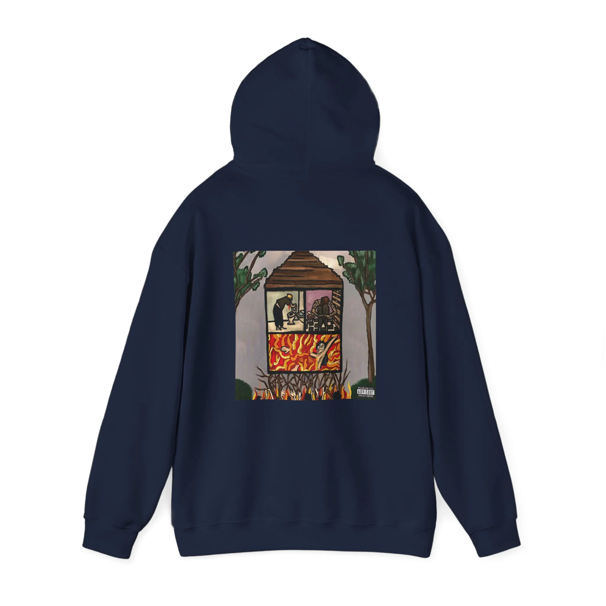 SucideBoys Long Term Effects of Suffering Album Cover Hoodie - Image 8