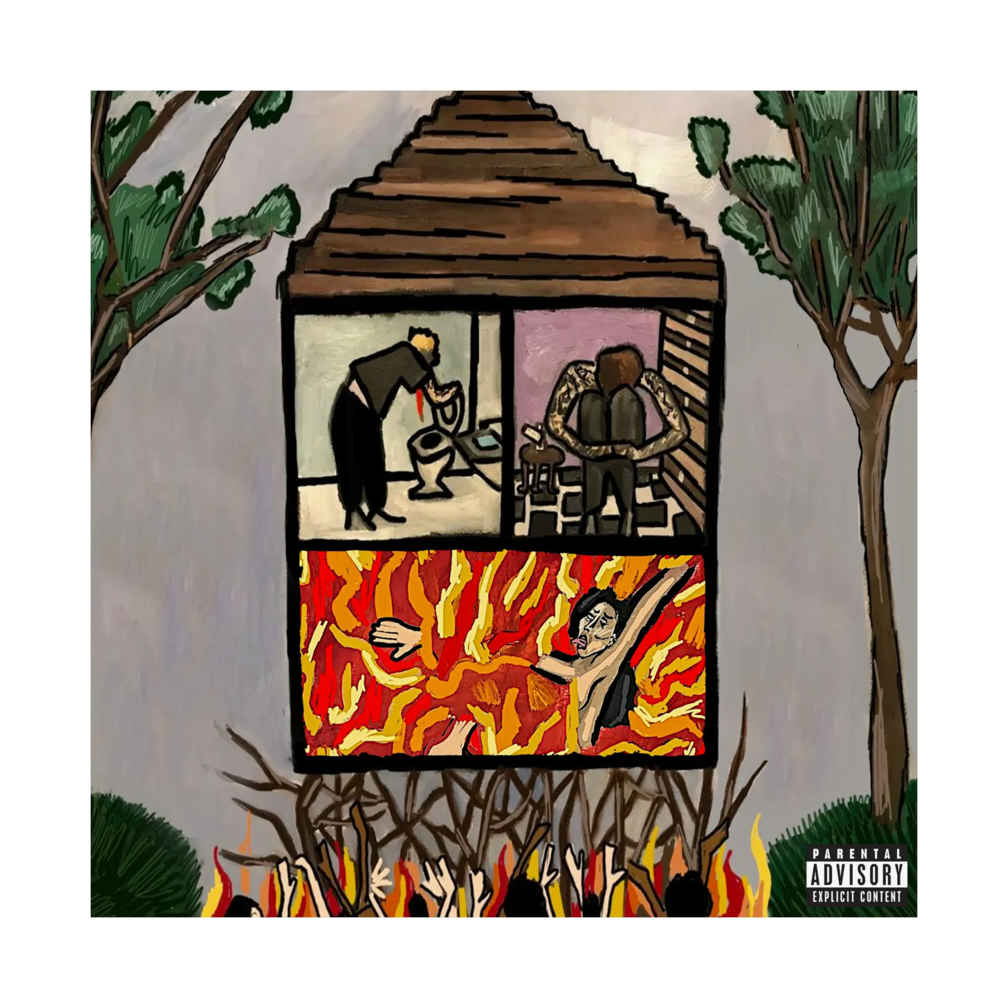 SucideBoys Long Term Effects of Suffering Album Cover Poster - Image 12