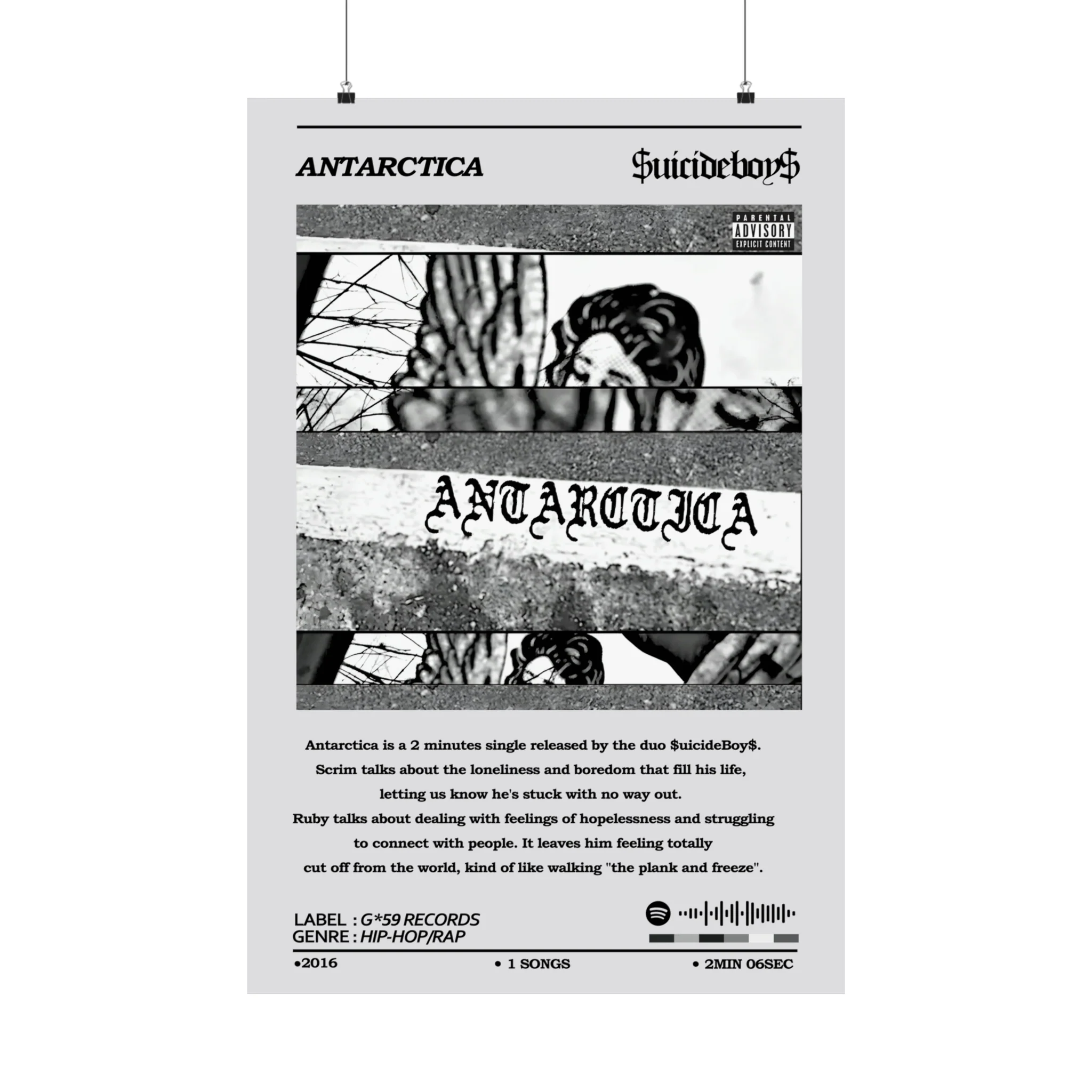 SuicideBoys Antartica Poster - Image 3