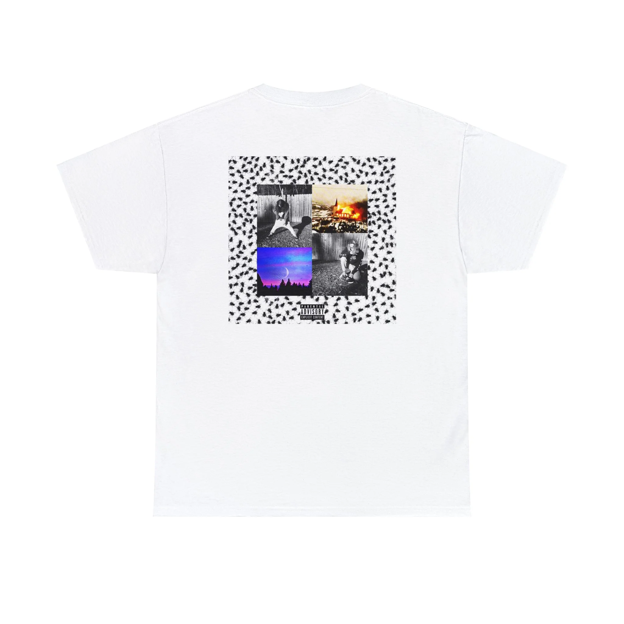 SuicideBoys Dark Side of the Clouds Album Cover T-shirt - Image 3