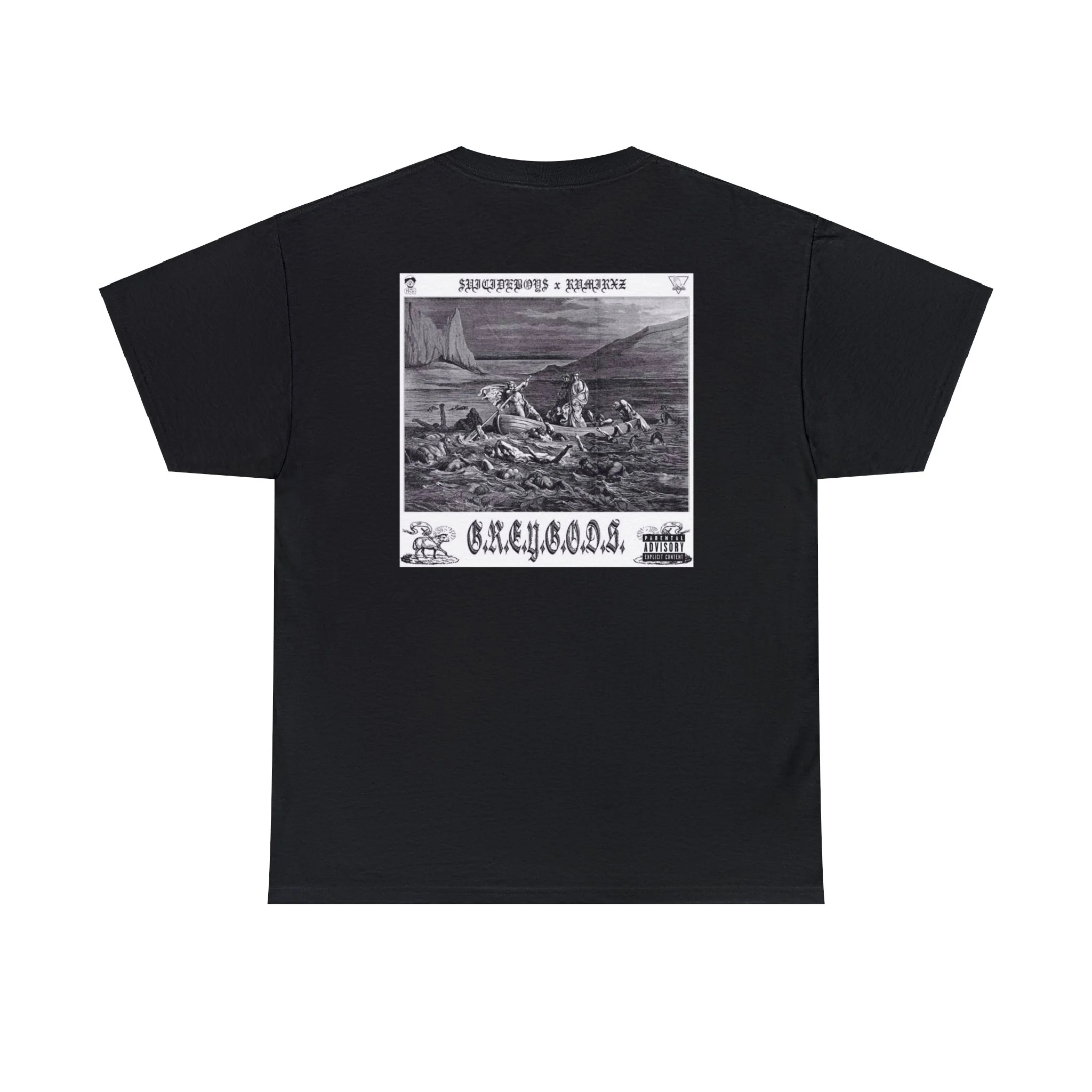 SuicideBoys G.R.E.Y.G.O.D.S Album Cover T-shirt