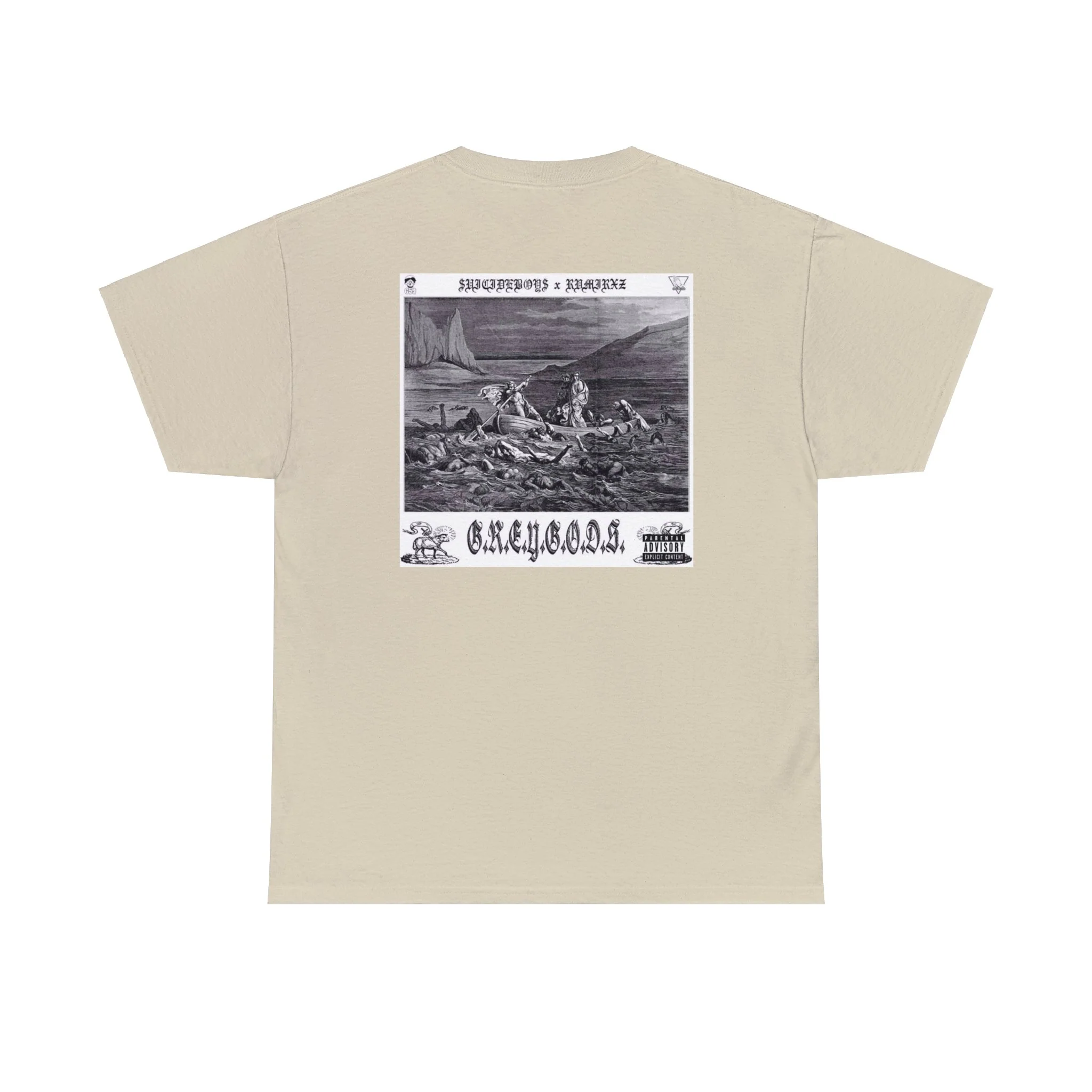 SuicideBoys G.R.E.Y.G.O.D.S Album Cover T-shirt - Image 11