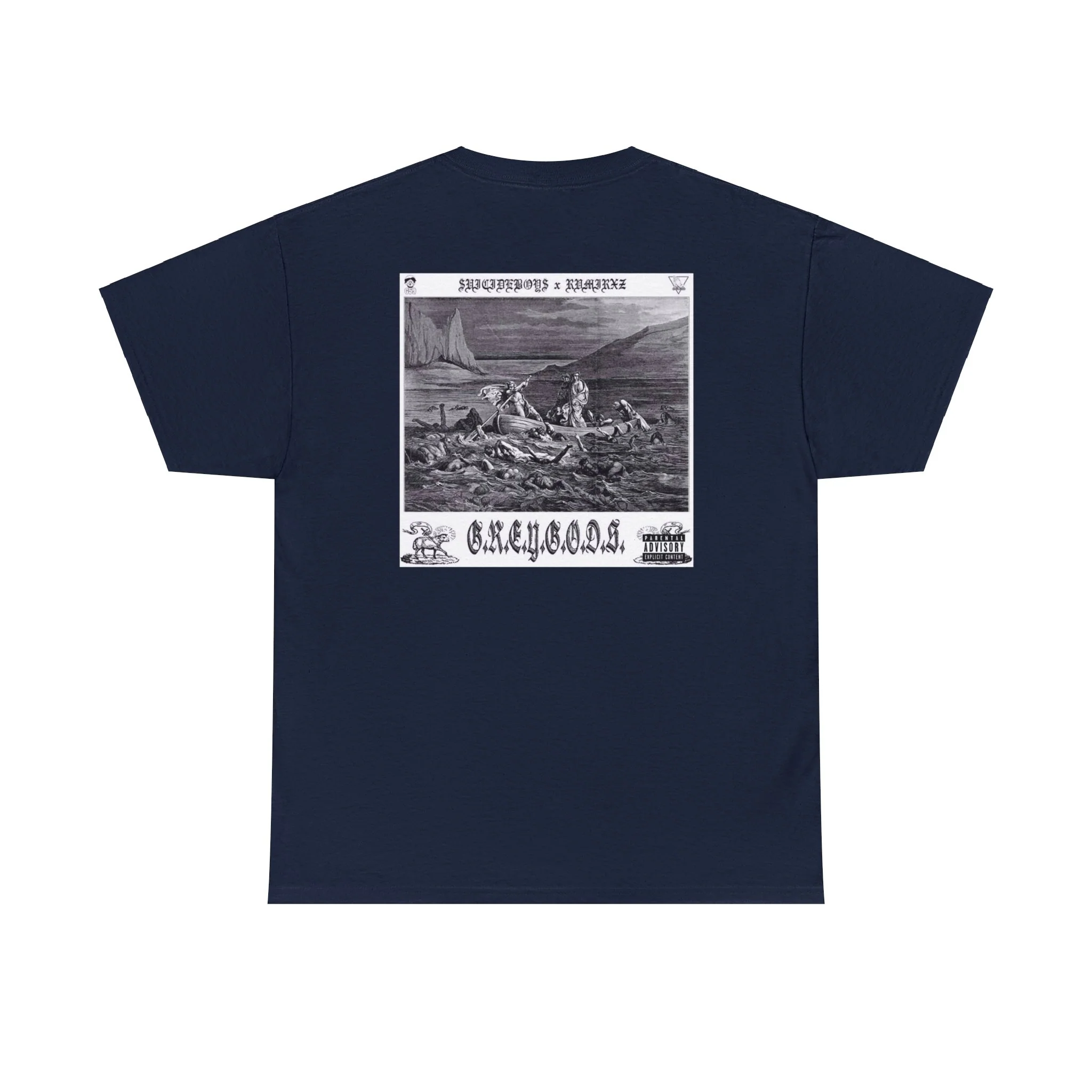SuicideBoys G.R.E.Y.G.O.D.S Album Cover T-shirt - Image 9