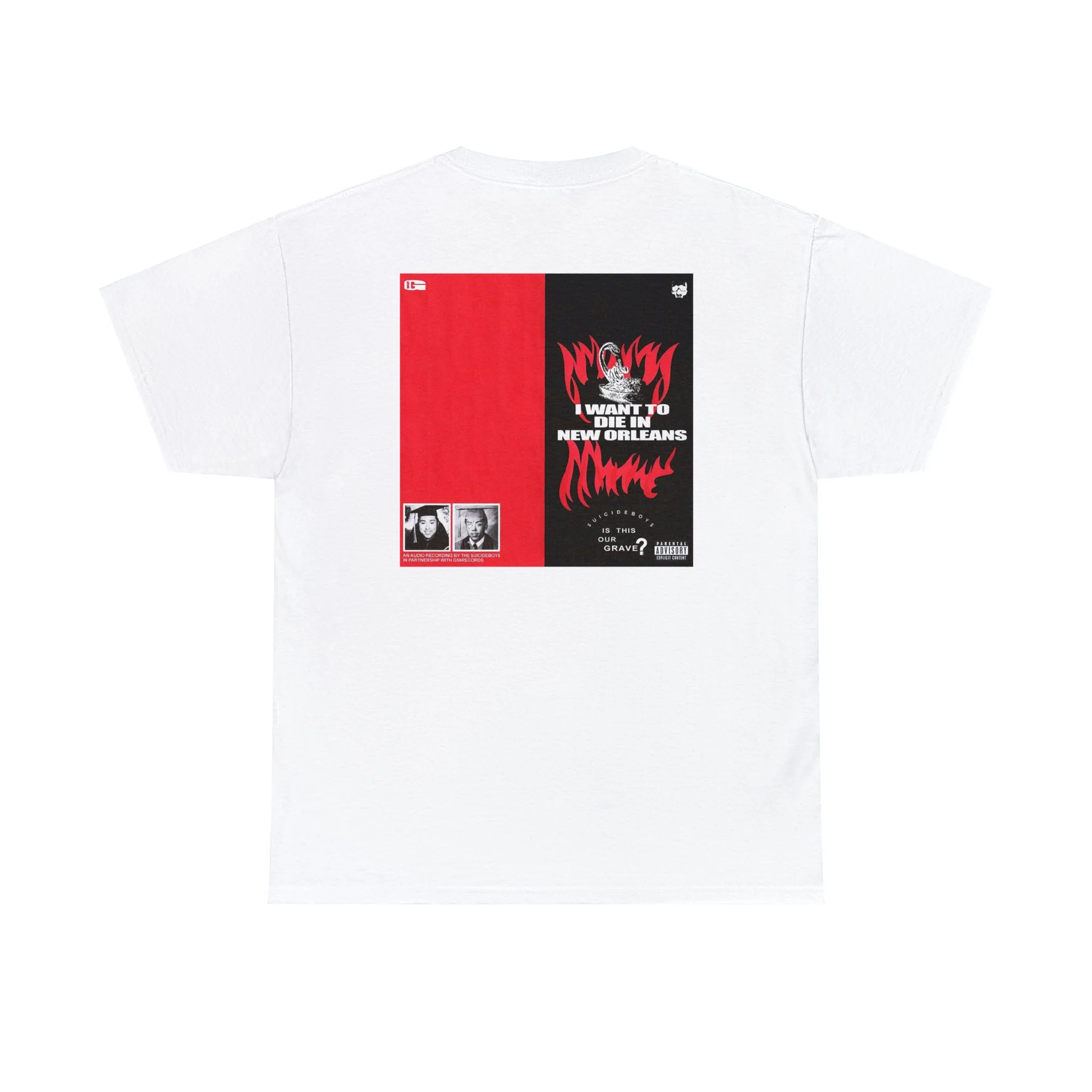 SuicideBoys I Want to Die In New Orleans Album Cover T-shirt - Image 3
