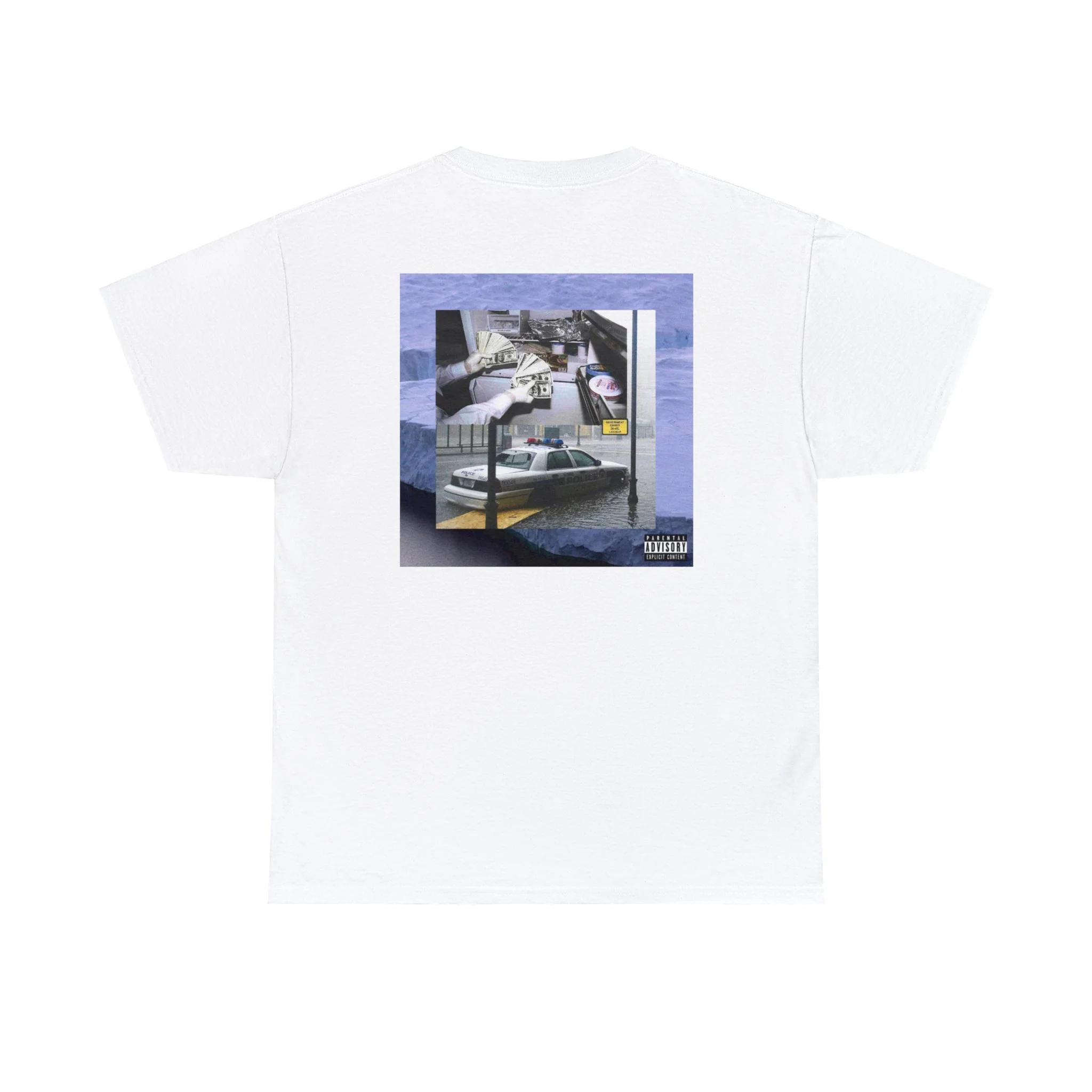 SuicideBoys KILL YOURSELF PART XII: The Dark Glacier Saga Album Cover T-shirt - Image 3