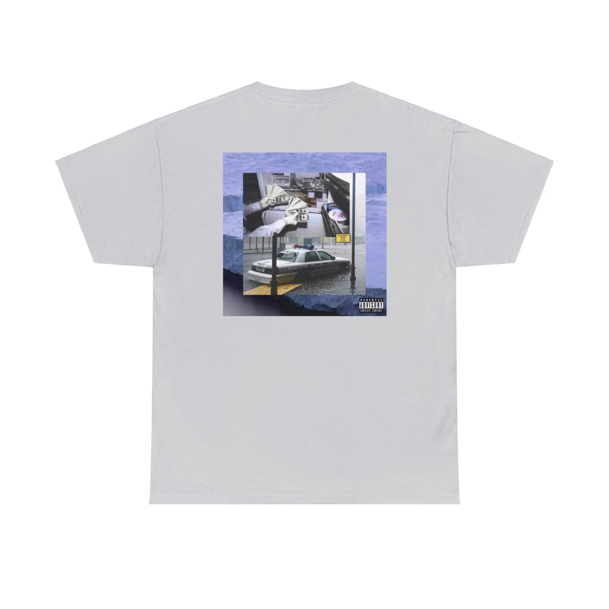 SuicideBoys KILL YOURSELF PART XII: The Dark Glacier Saga Album Cover T-shirt - Image 5