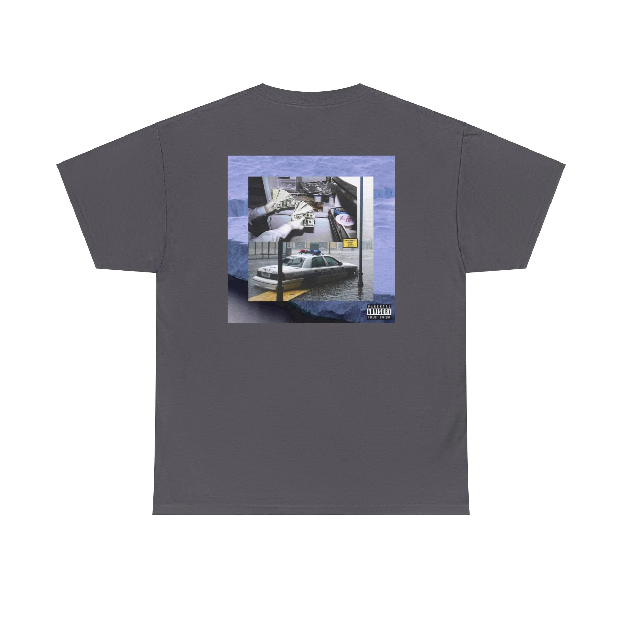 SuicideBoys KILL YOURSELF PART XII: The Dark Glacier Saga Album Cover T-shirt - Image 7