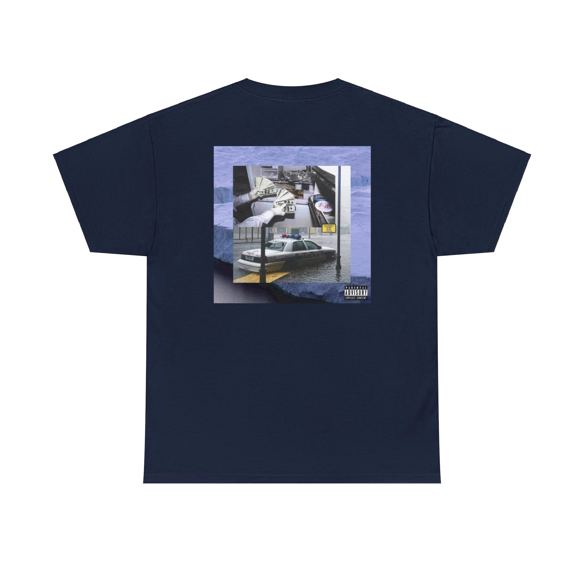 SuicideBoys KILL YOURSELF PART XII: The Dark Glacier Saga Album Cover T-shirt - Image 9