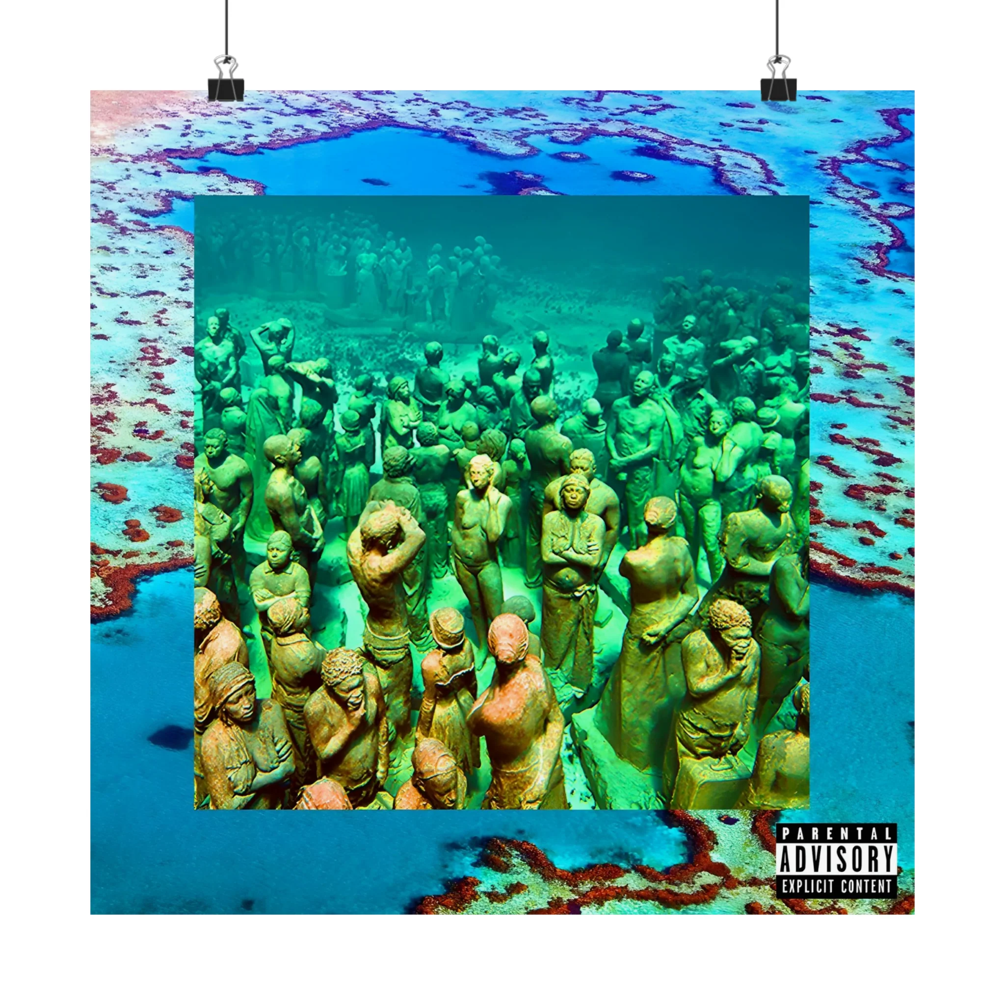 SuicideBoys KILL YOURSELF Part XIII: The Atlantis Saga Album Cover Poster - Image 3