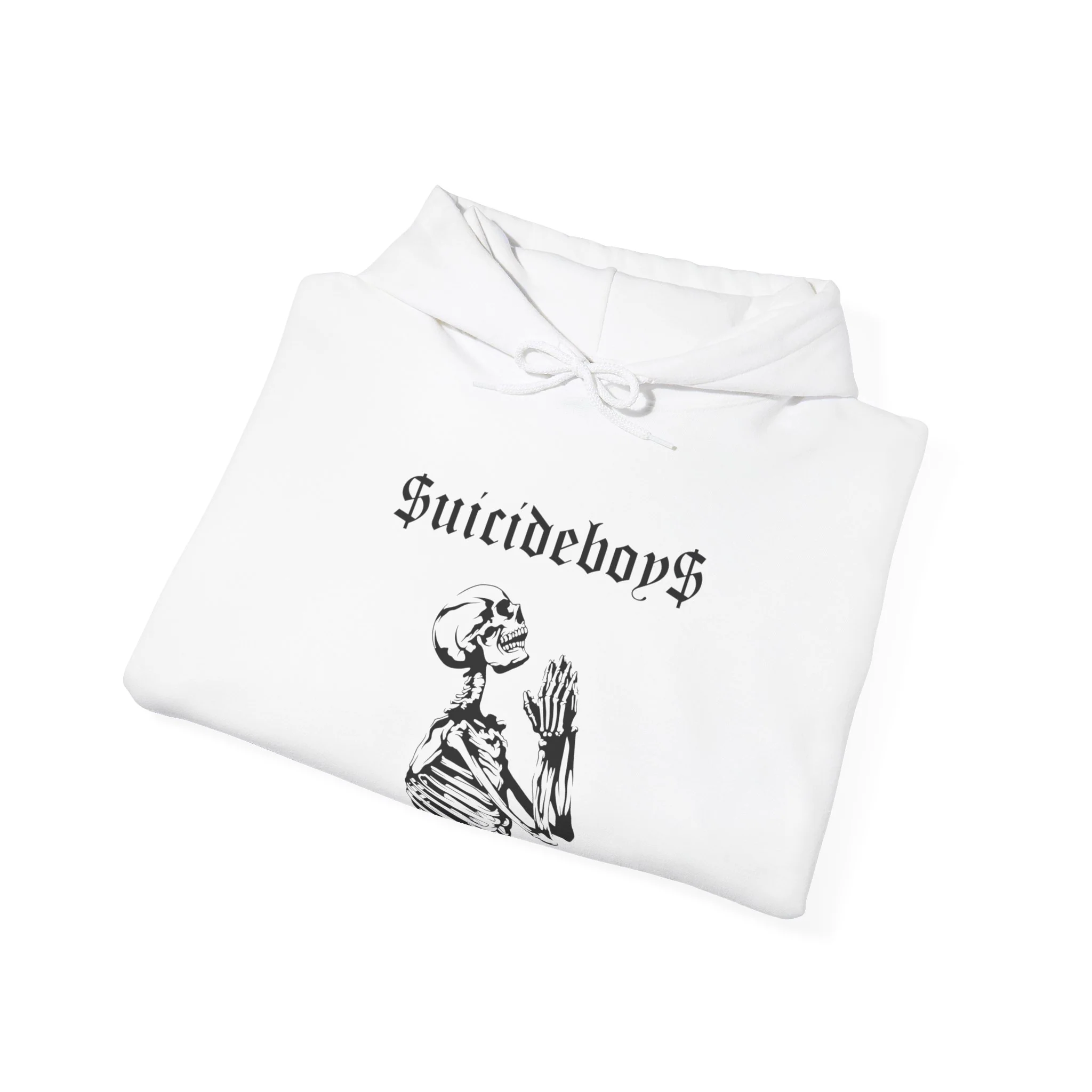 SuicideBoys Praying Skeleton Hoodie - Image 3
