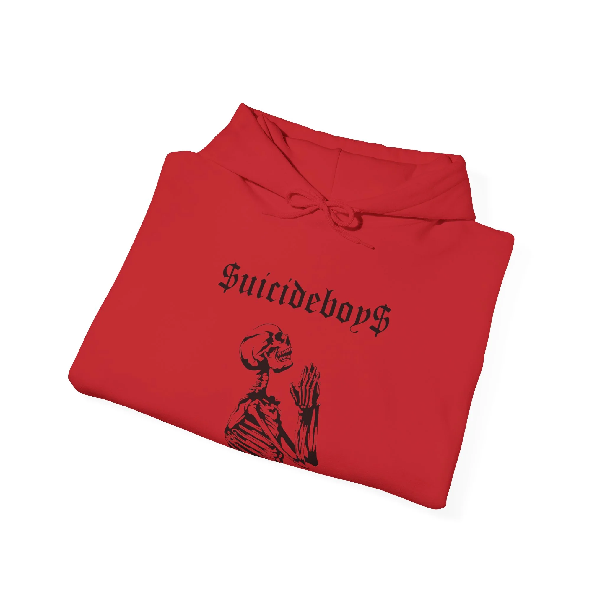 SuicideBoys Praying Skeleton Hoodie - Image 6