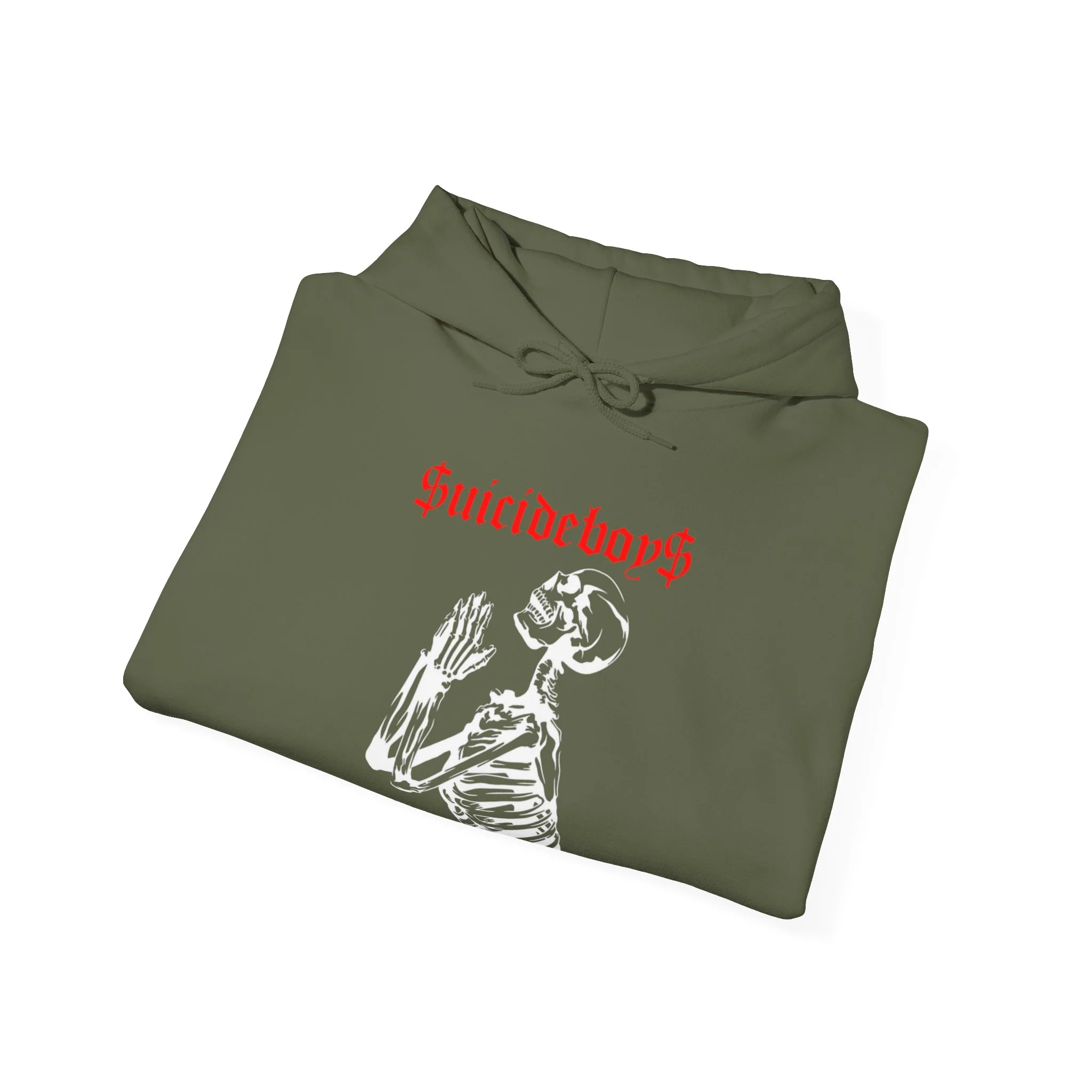 SuicideBoys Praying Skeleton Hoodie v2 - Image 12