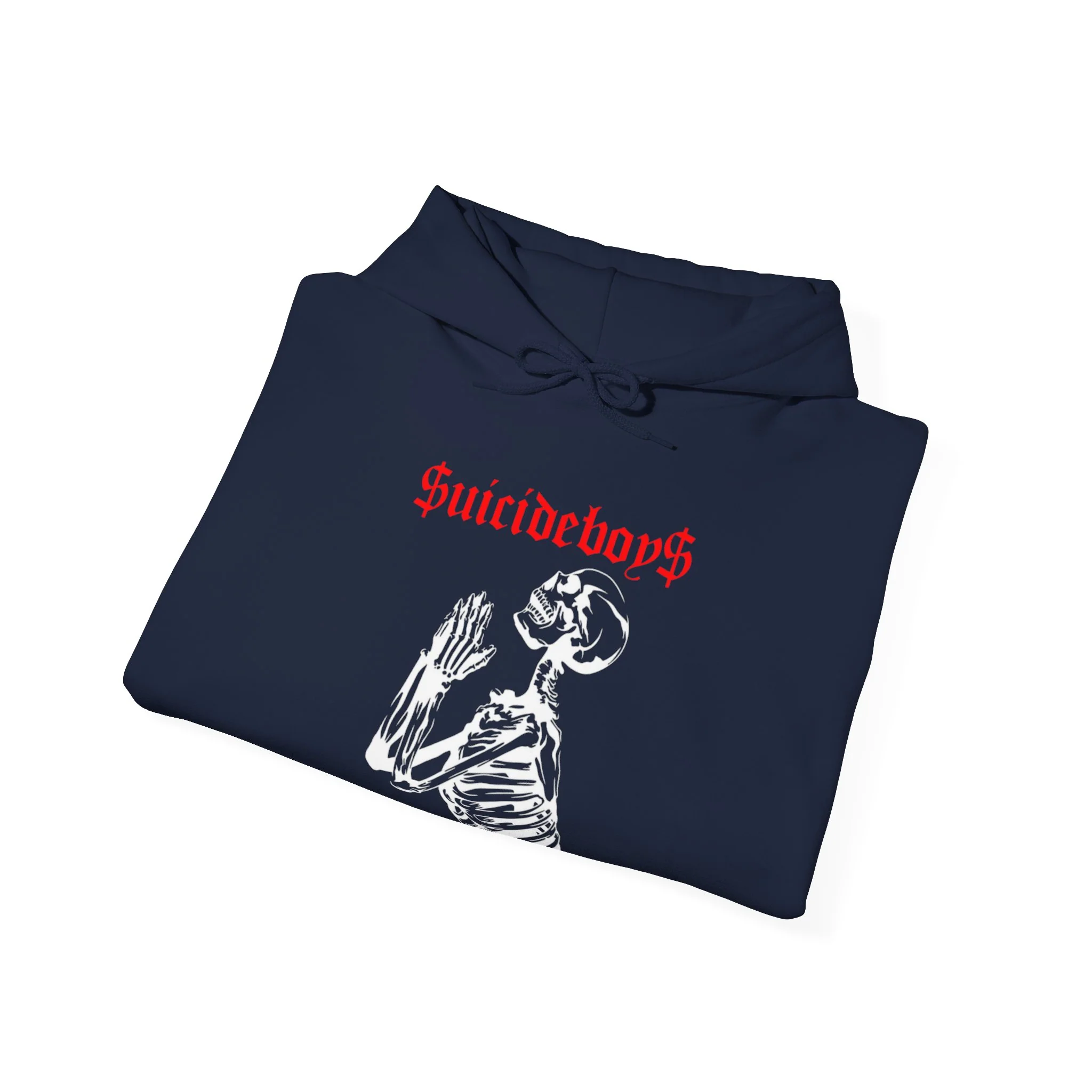 SuicideBoys Praying Skeleton Hoodie v2 - Image 15