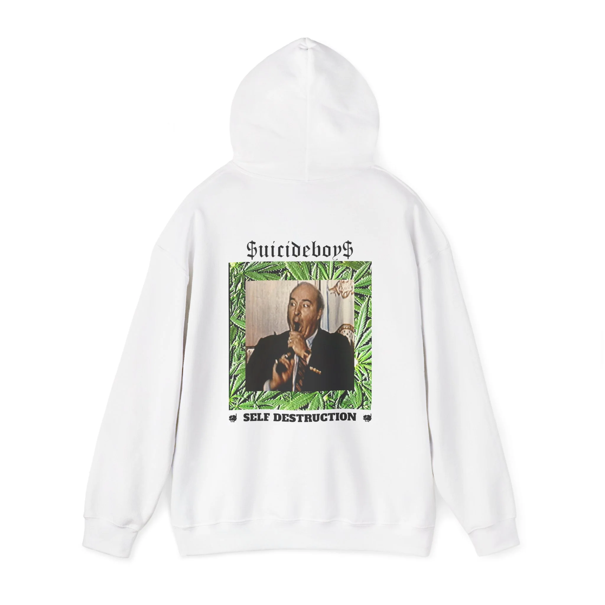 SuicideBoys Self Destruction Album Cover Hoodie - Image 2