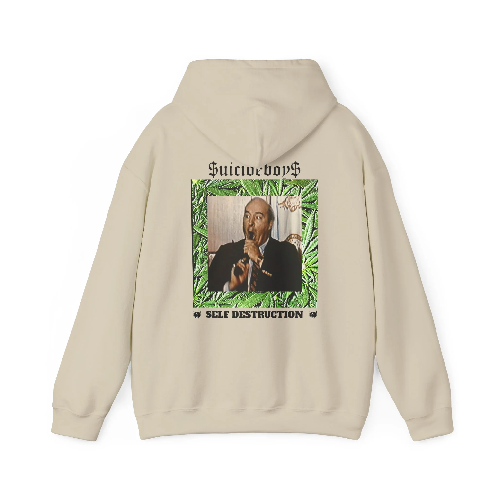 SuicideBoys Self Destruction Album Cover Hoodie - Image 9