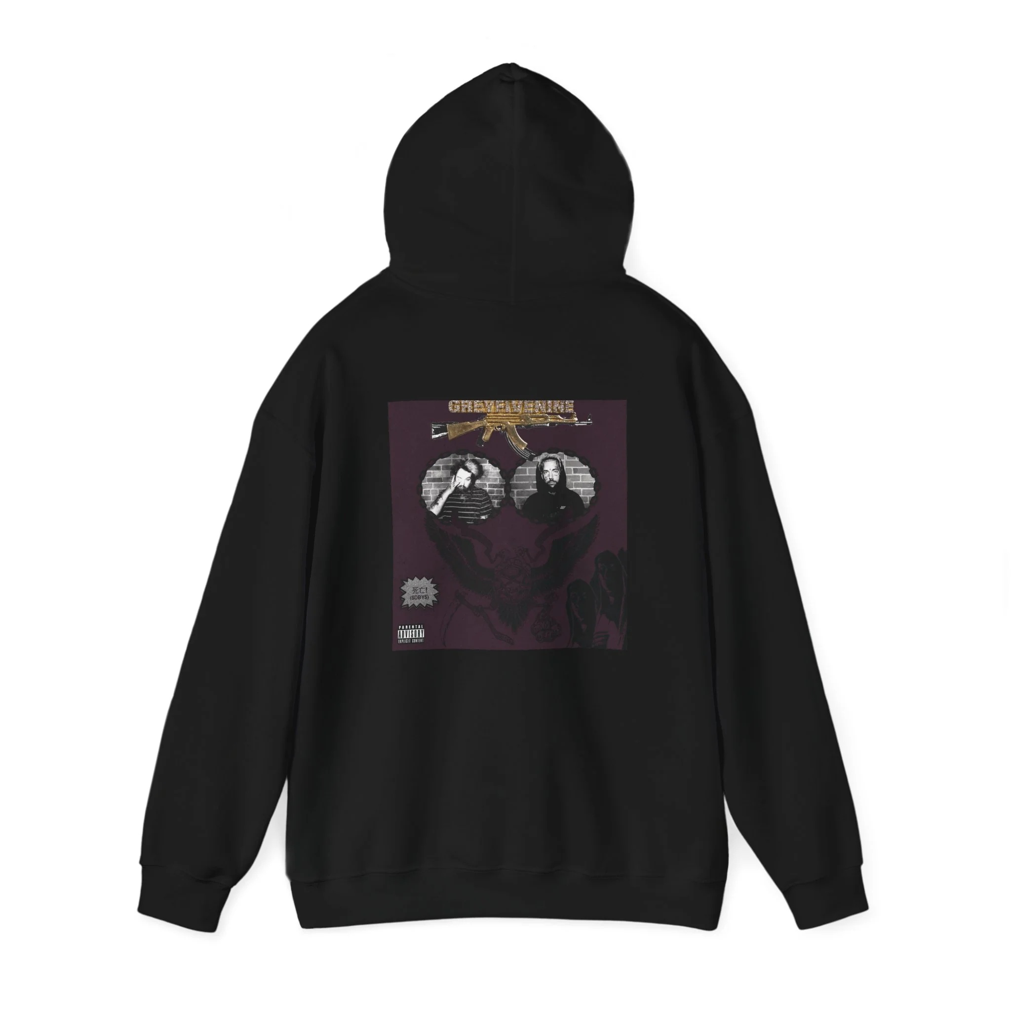 SuicideBoys Stop Staring At the Shadows Album Cover Hoodie - Image 3