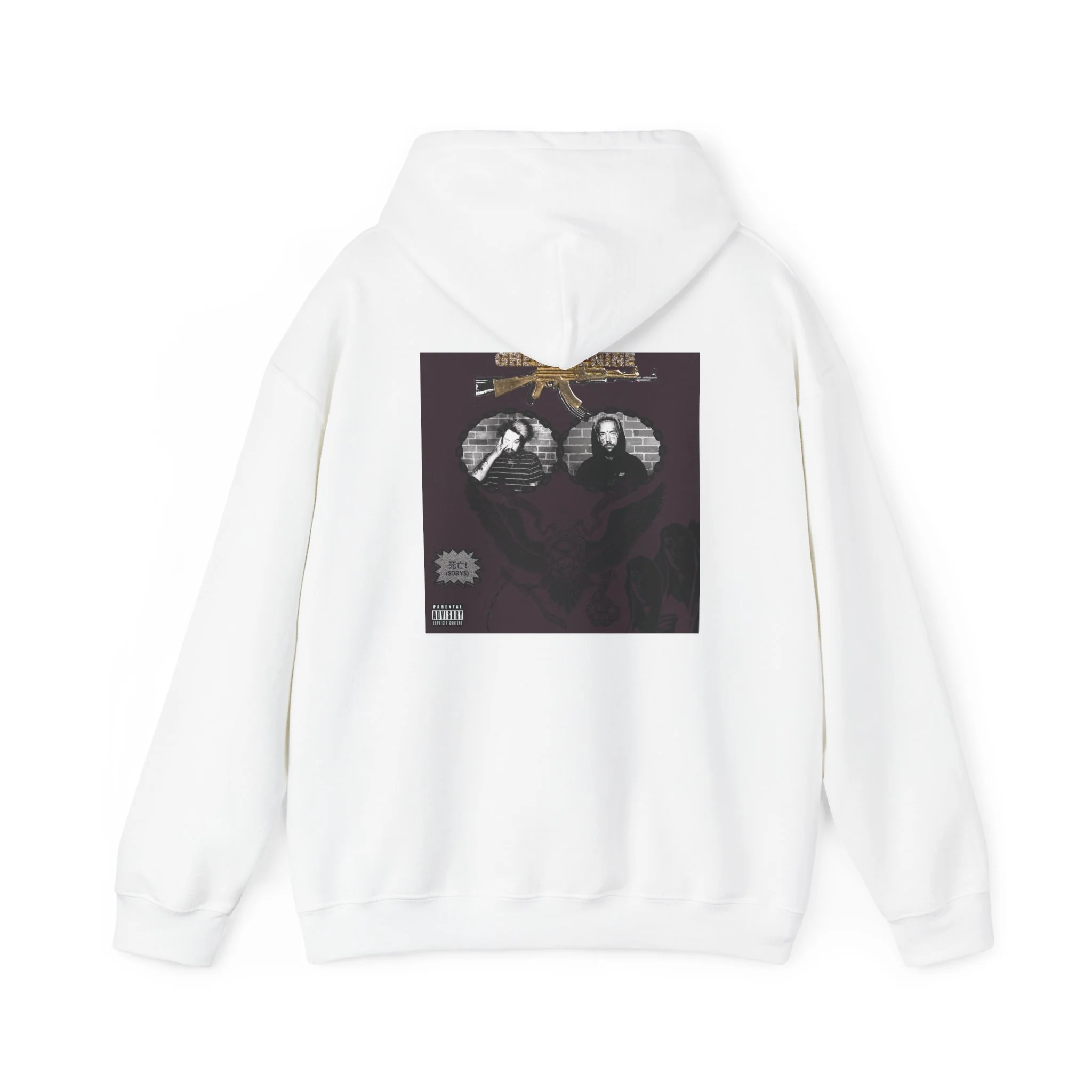 SuicideBoys Stop Staring At the Shadows Album Cover Hoodie - Image 4