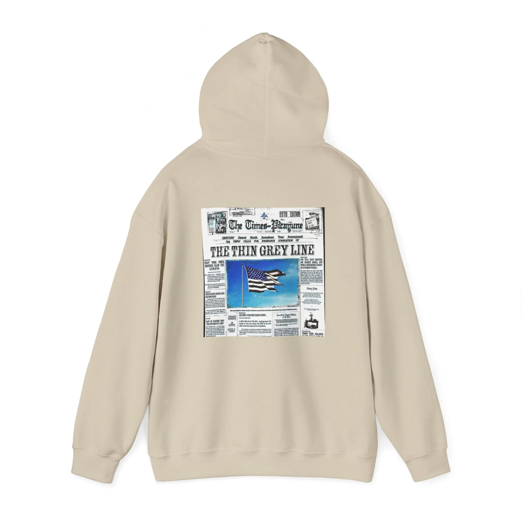 SuicideBoys The Thin Grey Line Single Cover Hoodie - Image 14