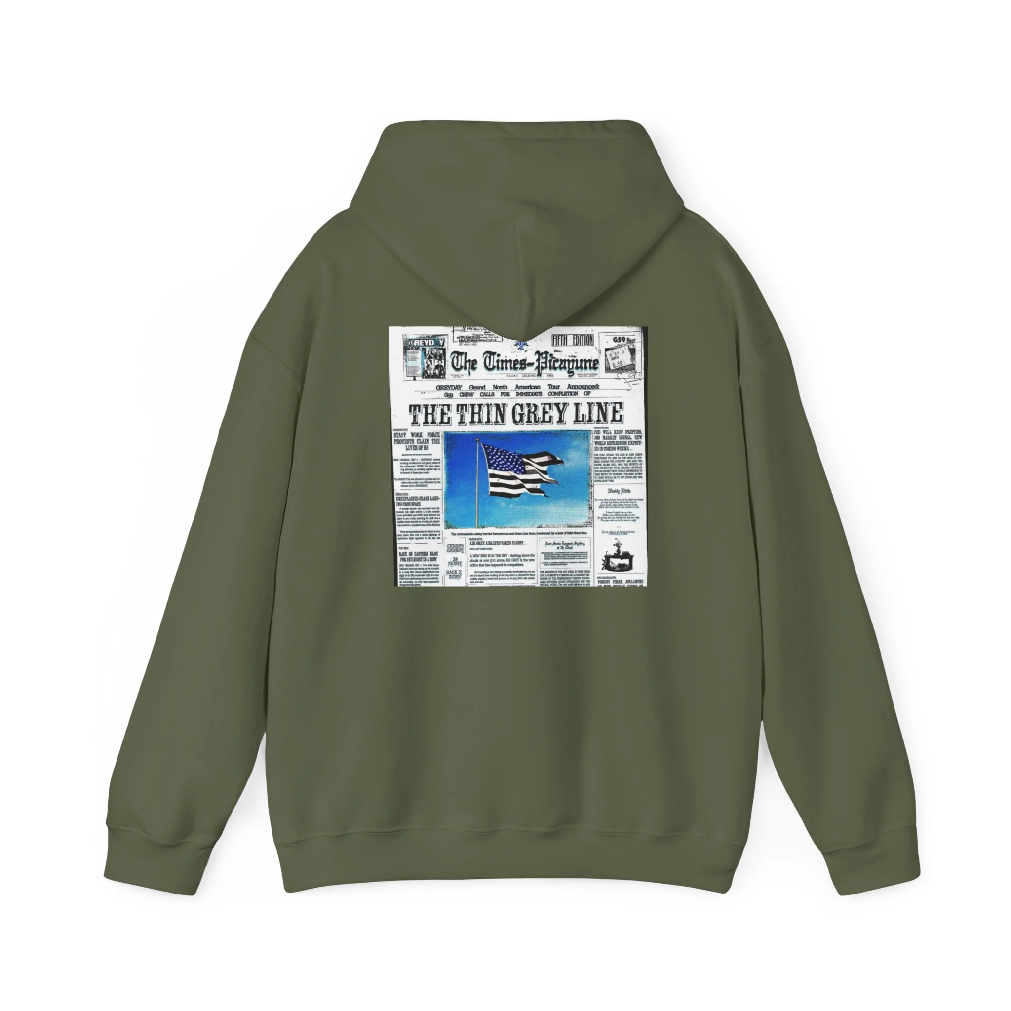 SuicideBoys The Thin Grey Line Single Cover Hoodie - Image 17