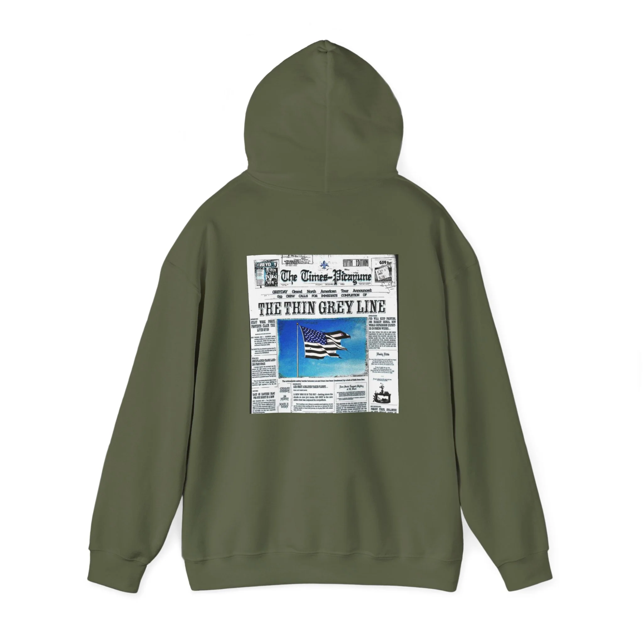 SuicideBoys The Thin Grey Line Single Cover Hoodie - Image 18