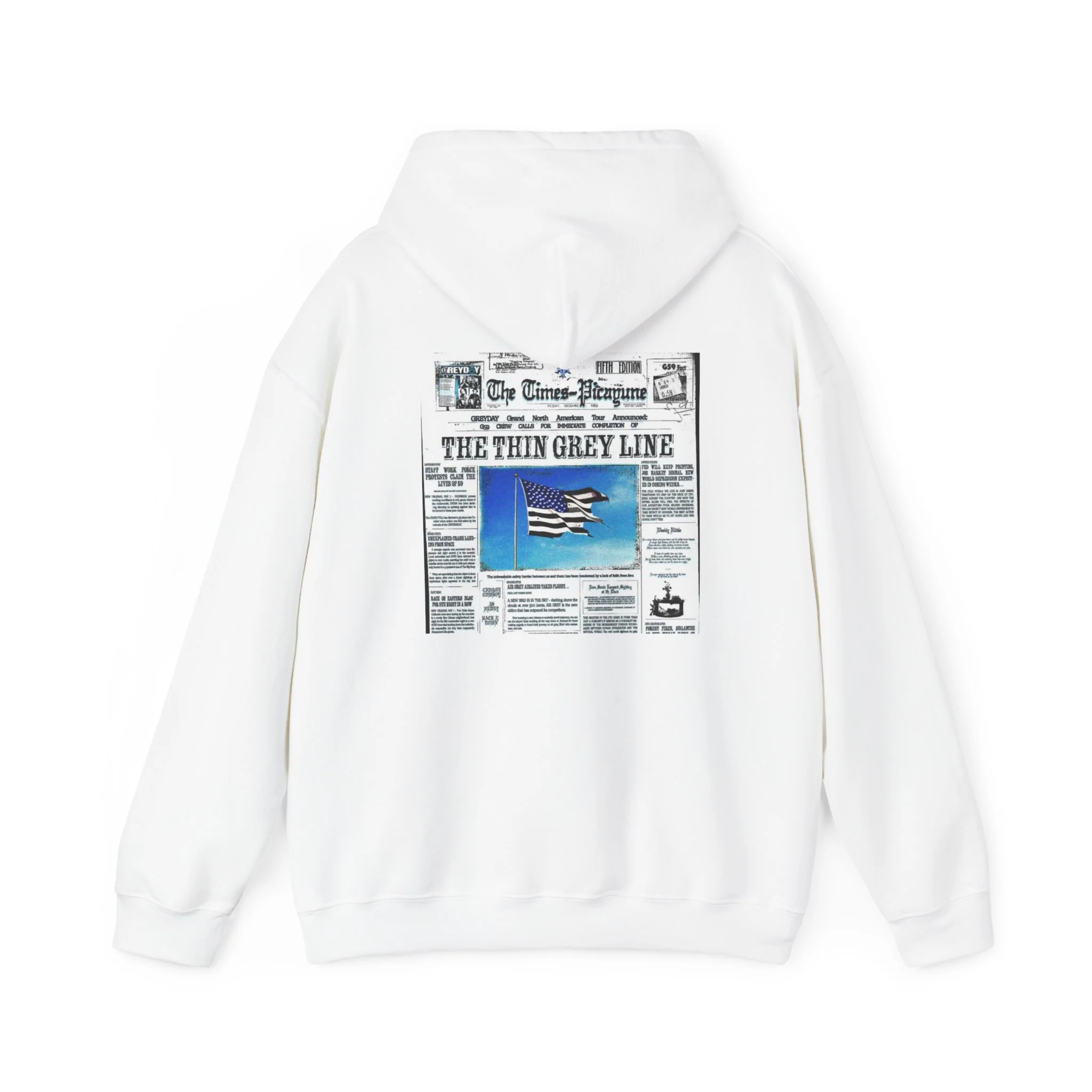 SuicideBoys The Thin Grey Line Single Cover Hoodie - Image 5