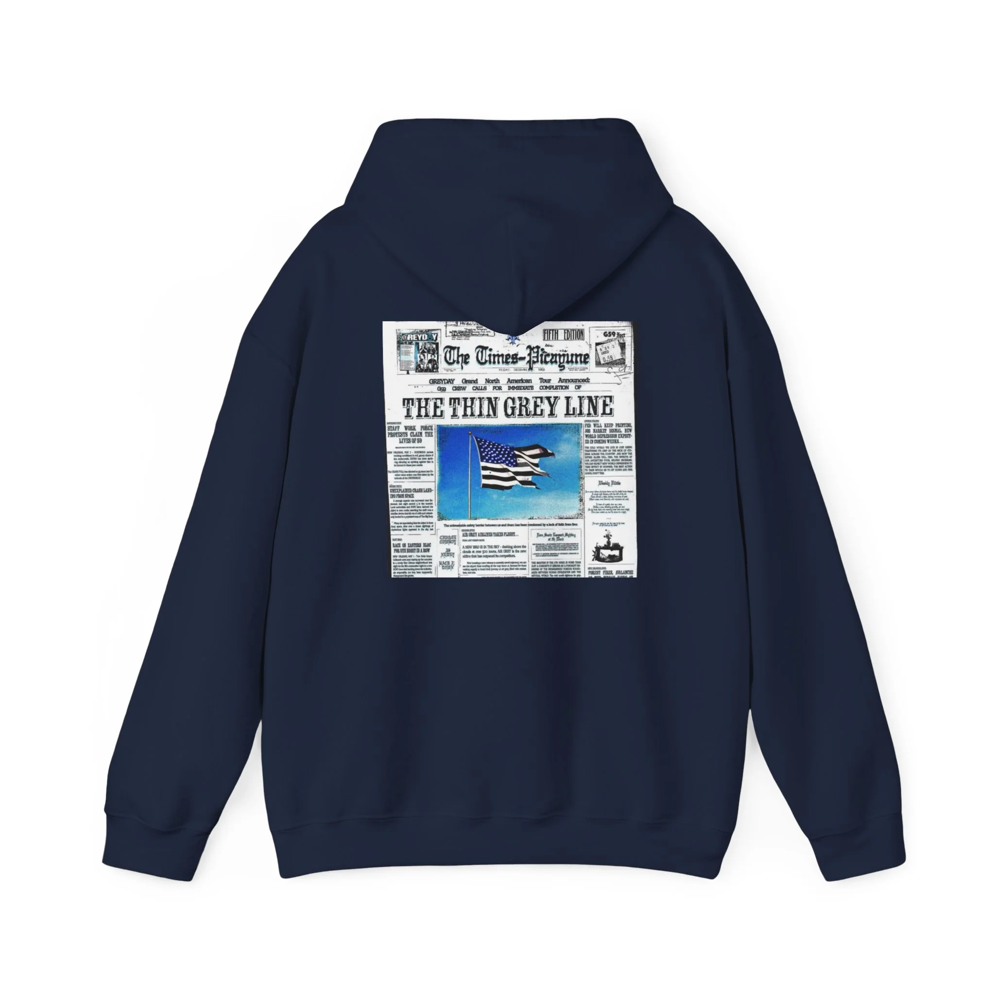 SuicideBoys The Thin Grey Line Single Cover Hoodie - Image 9