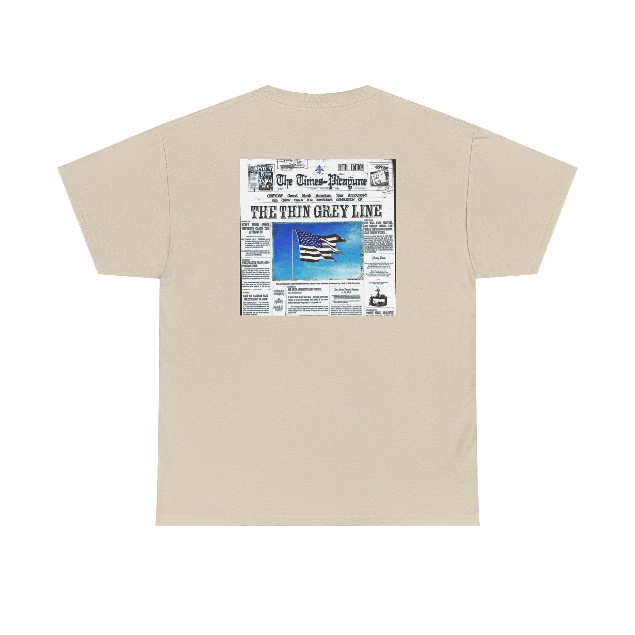 SuicideBoys The Thin Grey Line Single Cover T-shirt - Image 3