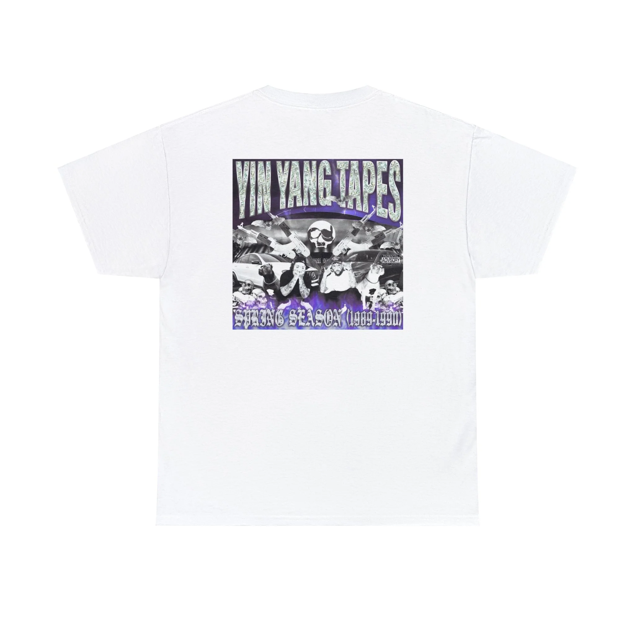 SuicideBoys YING YANG TAPES: Spring Season (1989-1990) T-shirt - Image 3