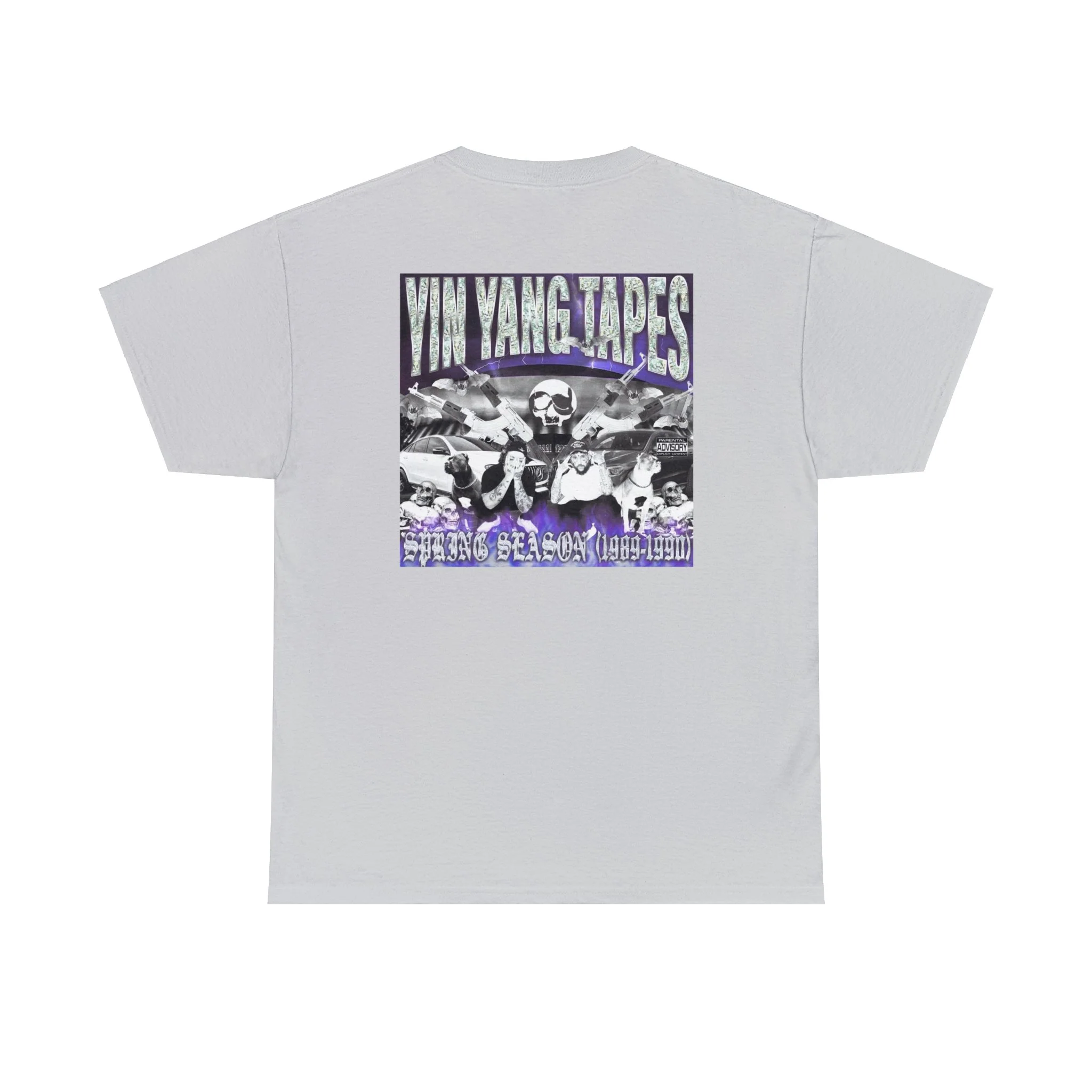 SuicideBoys YING YANG TAPES: Spring Season (1989-1990) T-shirt - Image 5
