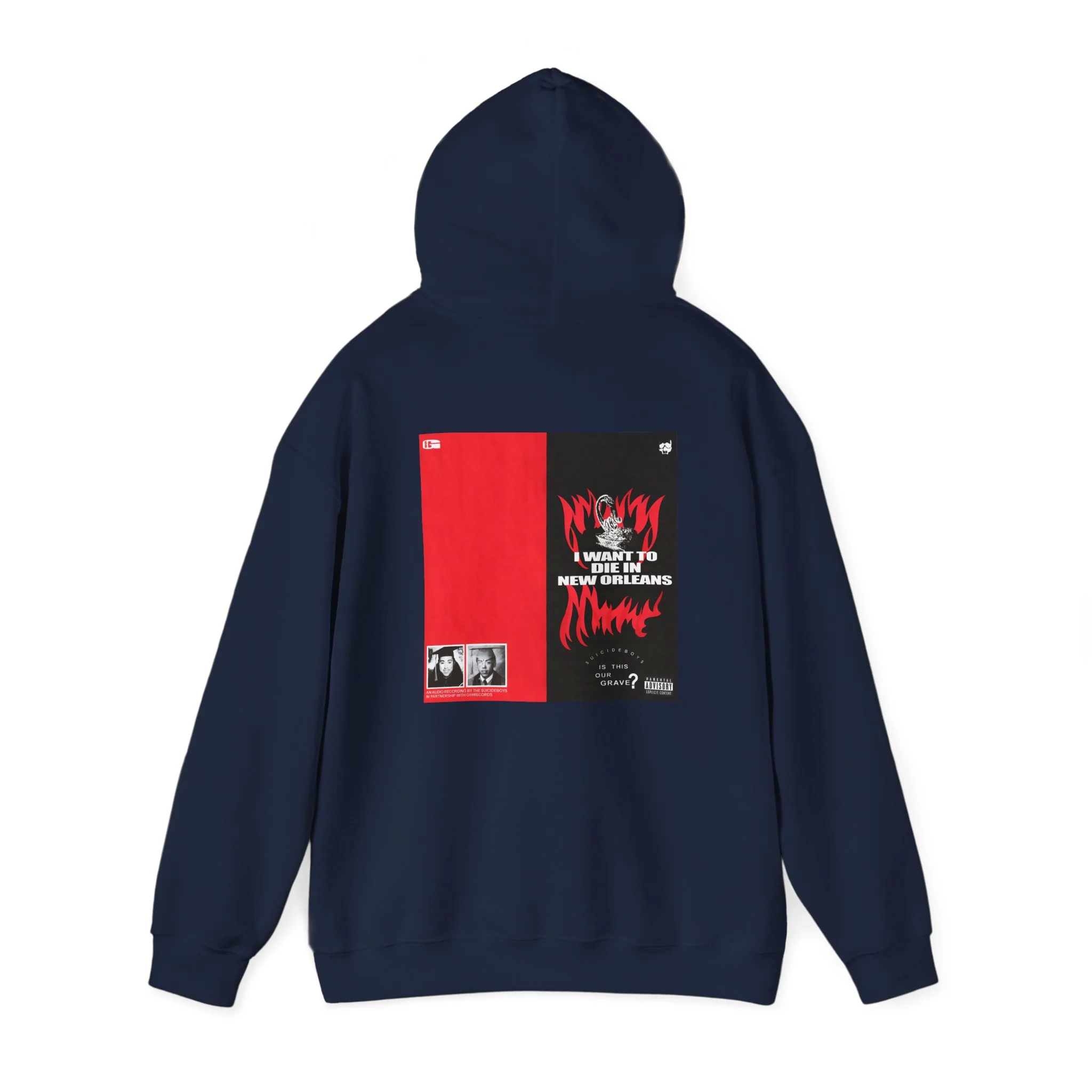 SuicideBoys I Want To Die in New Orleans Album Cover Hoodie - Image 12