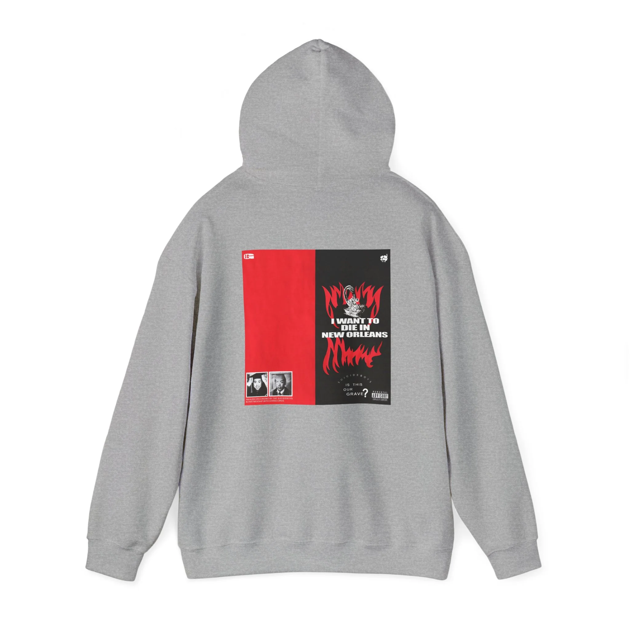 SuicideBoys I Want To Die in New Orleans Album Cover Hoodie - Image 15