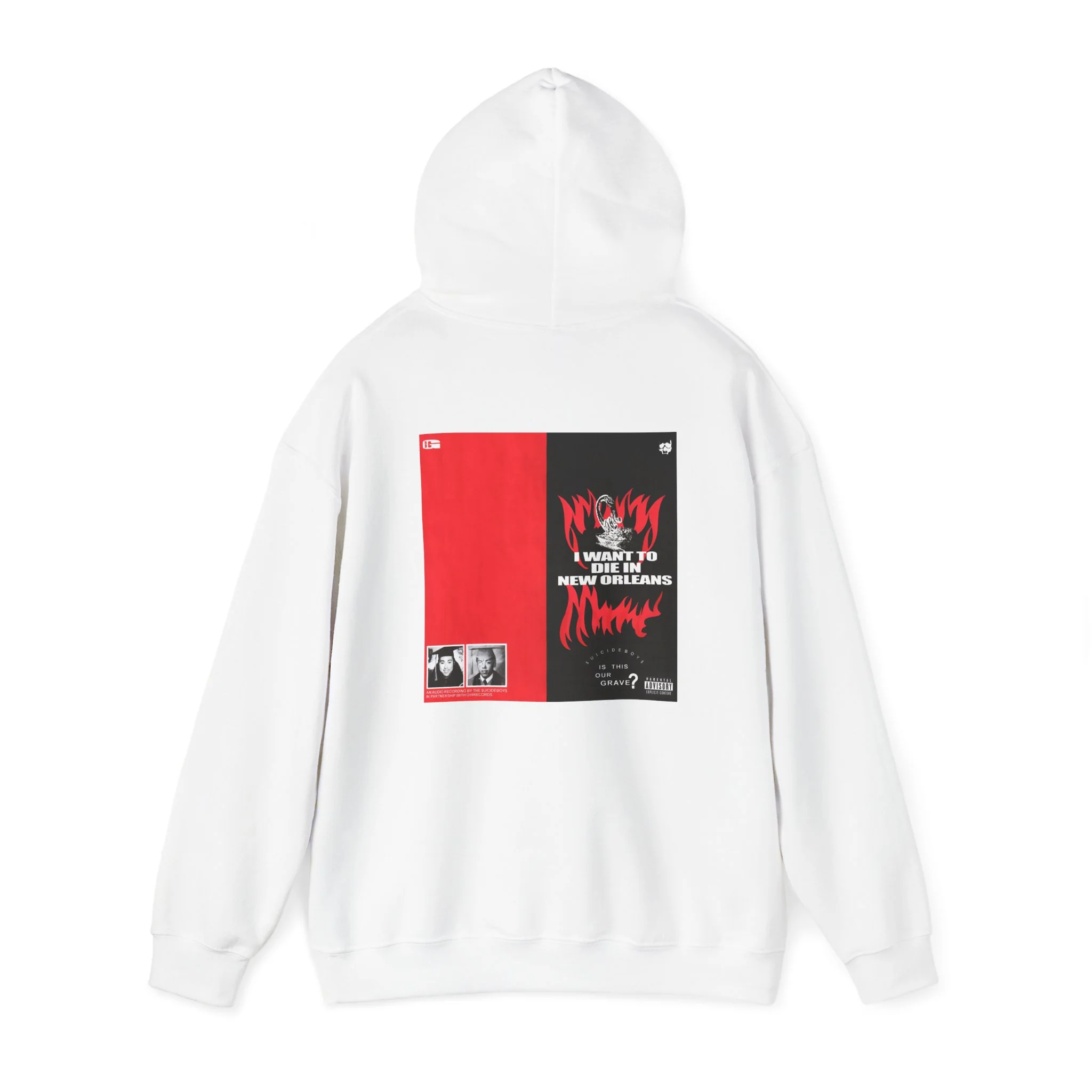 SuicideBoys I Want To Die in New Orleans Album Cover Hoodie - Image 6