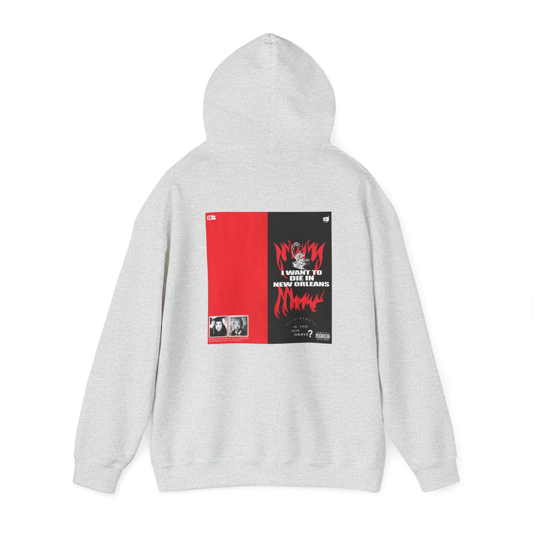SuicideBoys I Want To Die in New Orleans Album Cover Hoodie - Image 9