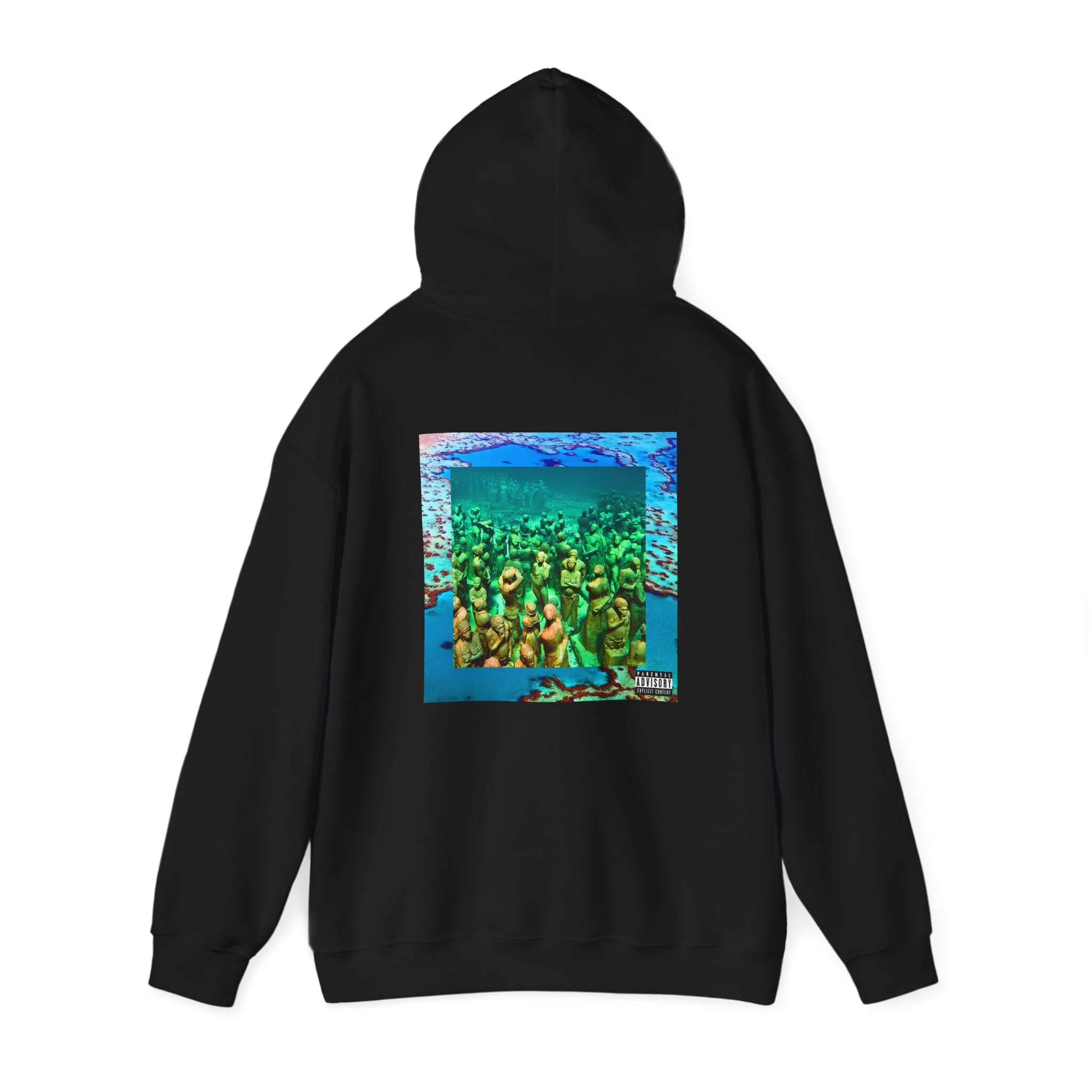 SuicideBoys KILL YOURSELF Part XIII: The Atlantis Saga Album Cover Hoodie - Image 3