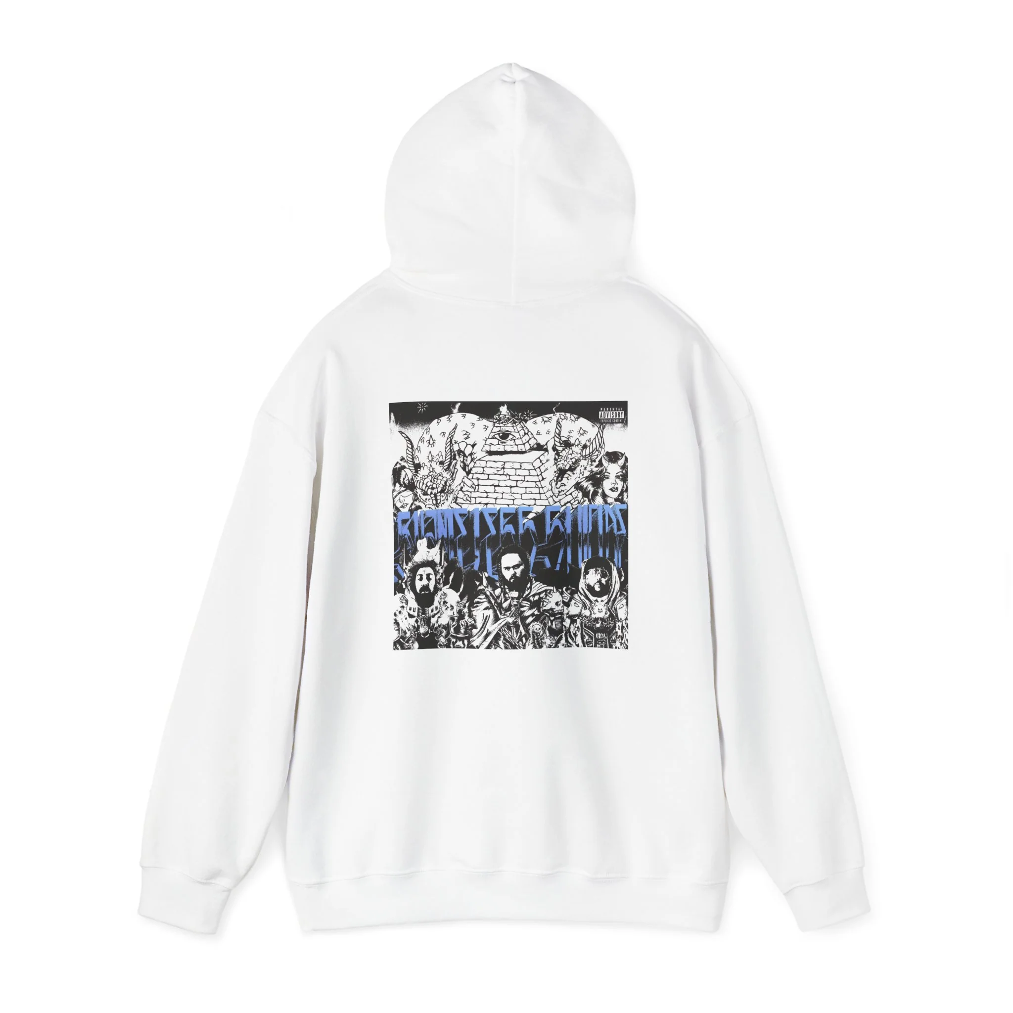 SuicideBoys Shameless Suicide Album Cover Hoodie - Image 6