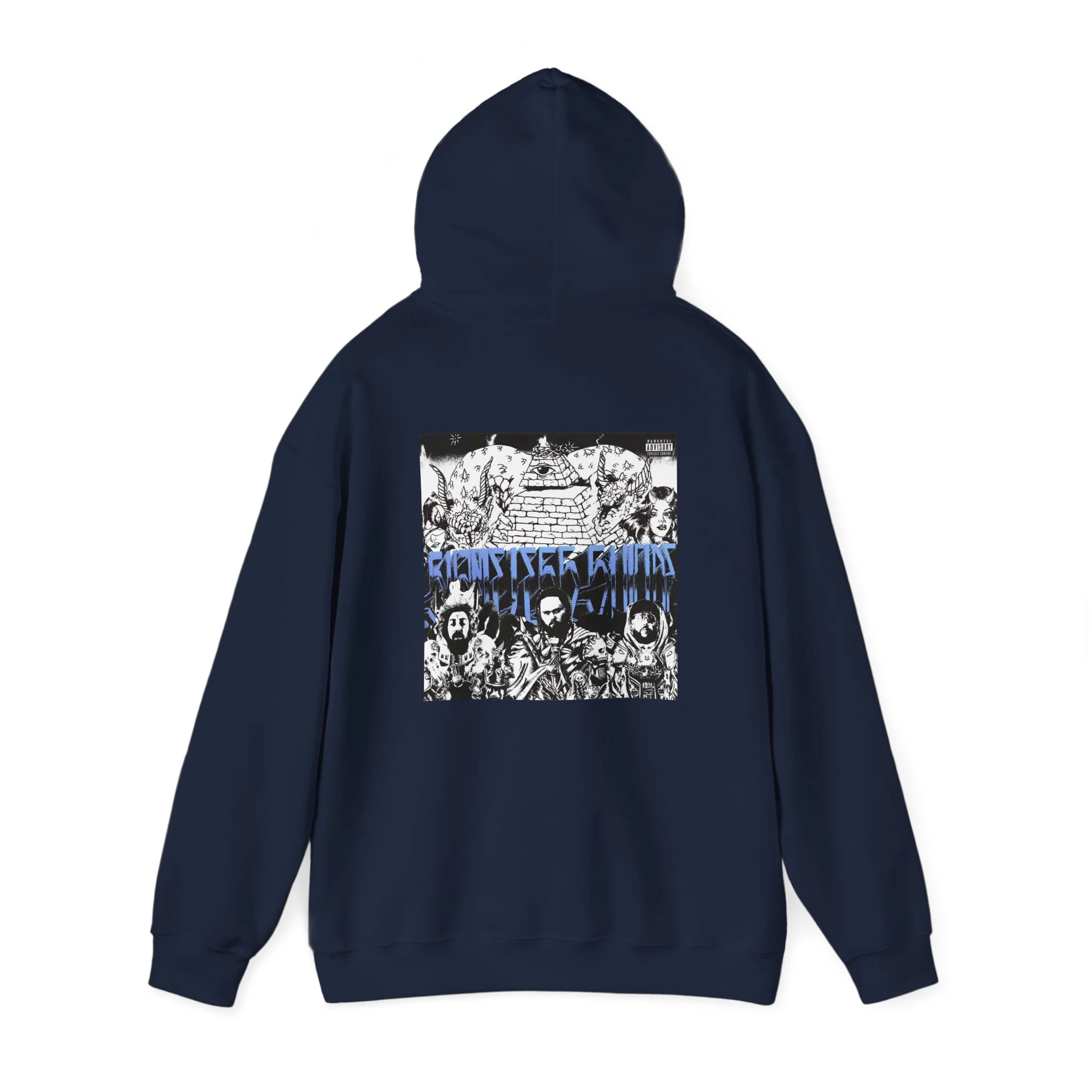 SuicideBoys Shameless Suicide Album Cover Hoodie - Image 9